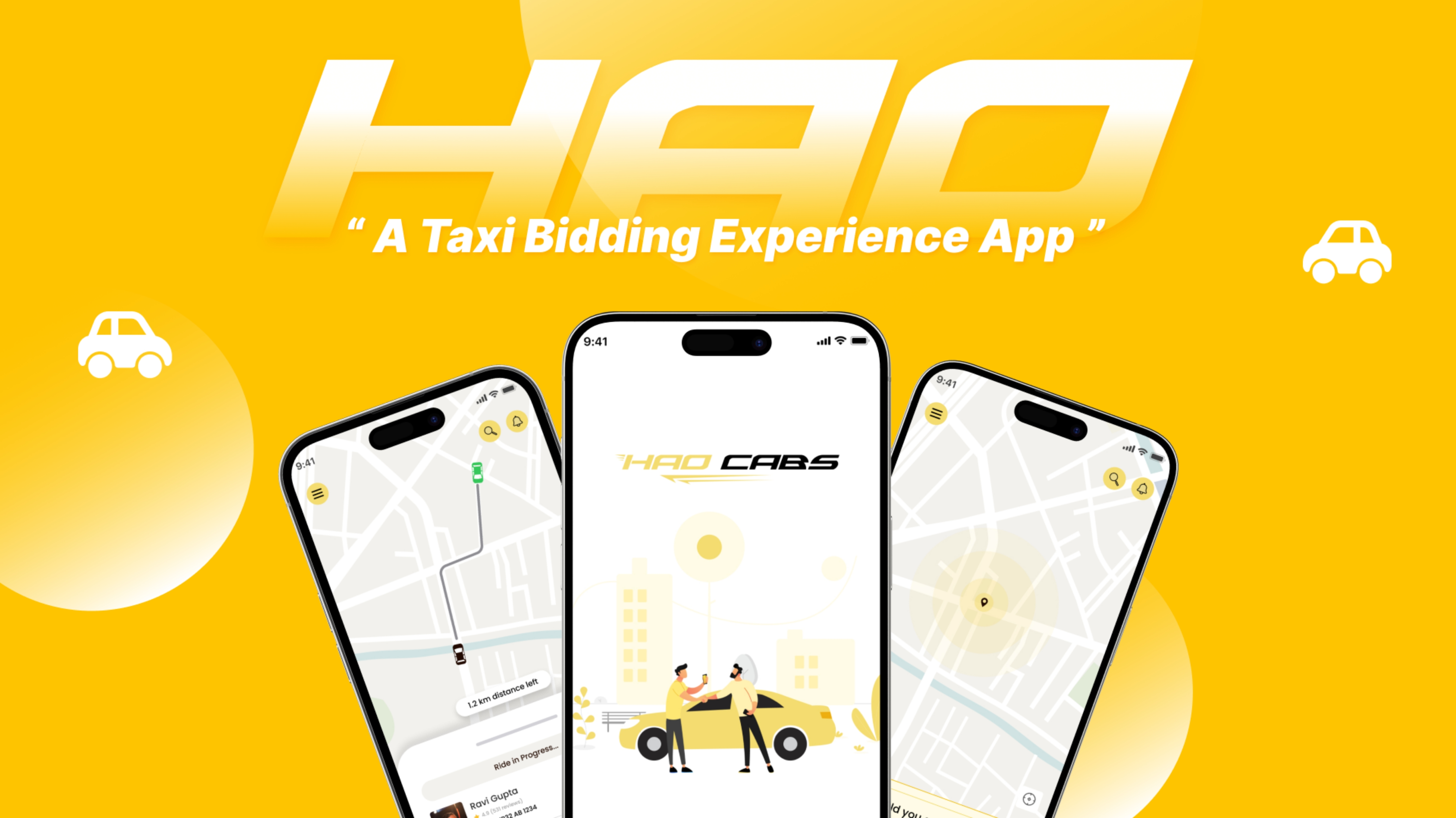 HAO Cabs — Taxi bidding experience platform
