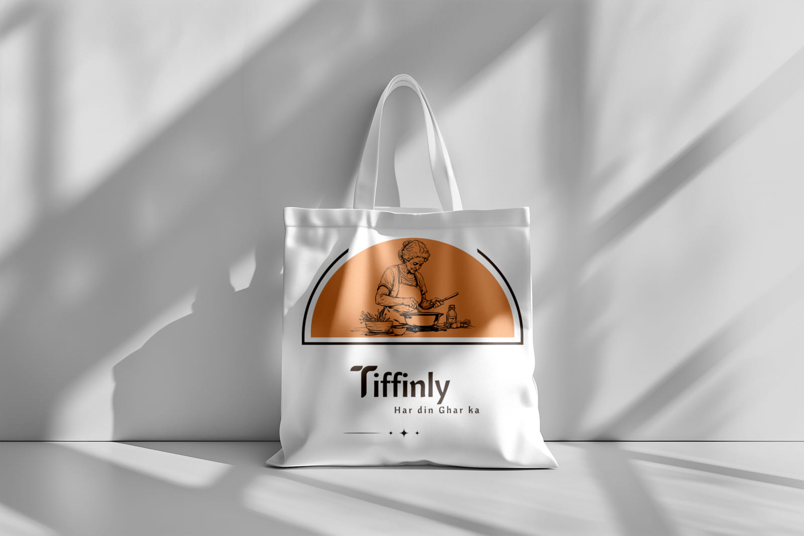 Tiffinly information architecture and interface frames